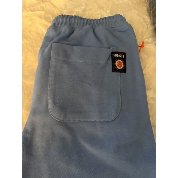 NWT ROKIT Core Sweatpants in Baby Blue size S - Picture 8 of 9